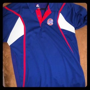 Chicago Cubs Majestic Golf Polo